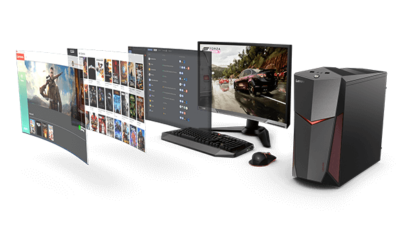 Počítač LENOVO Legion Y520T25IKL ES černý black