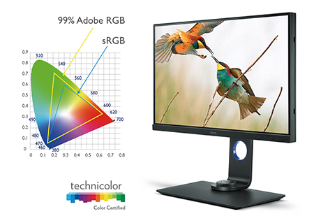 27 LED monitor BENQ SW271 černý black