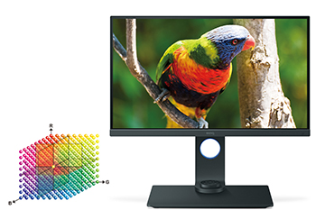 27 LED monitor BENQ SW271 černý black