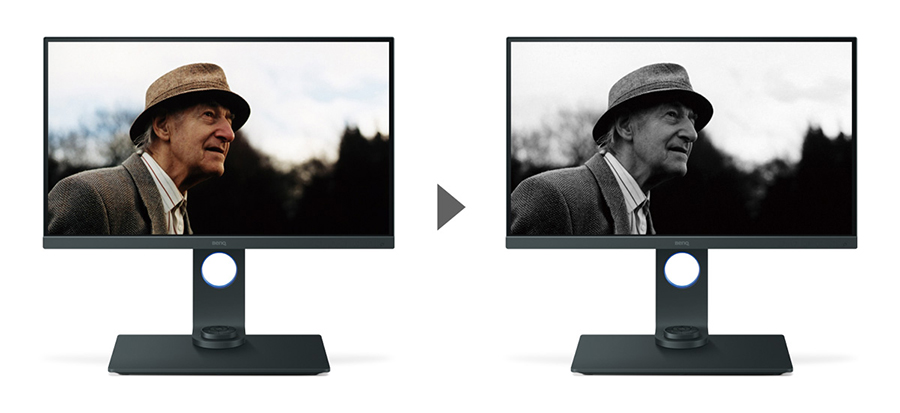 27 LED monitor BENQ SW271 černý black