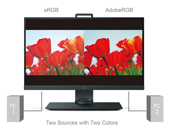 27 LED monitor BENQ SW271 černý black