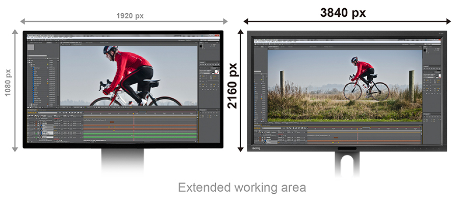 27 LED monitor BENQ BL2711U černý black