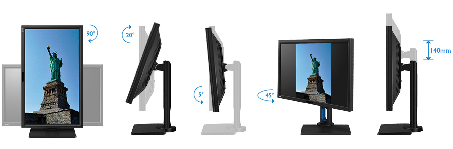 27 LED monitor BENQ BL2711U černý black