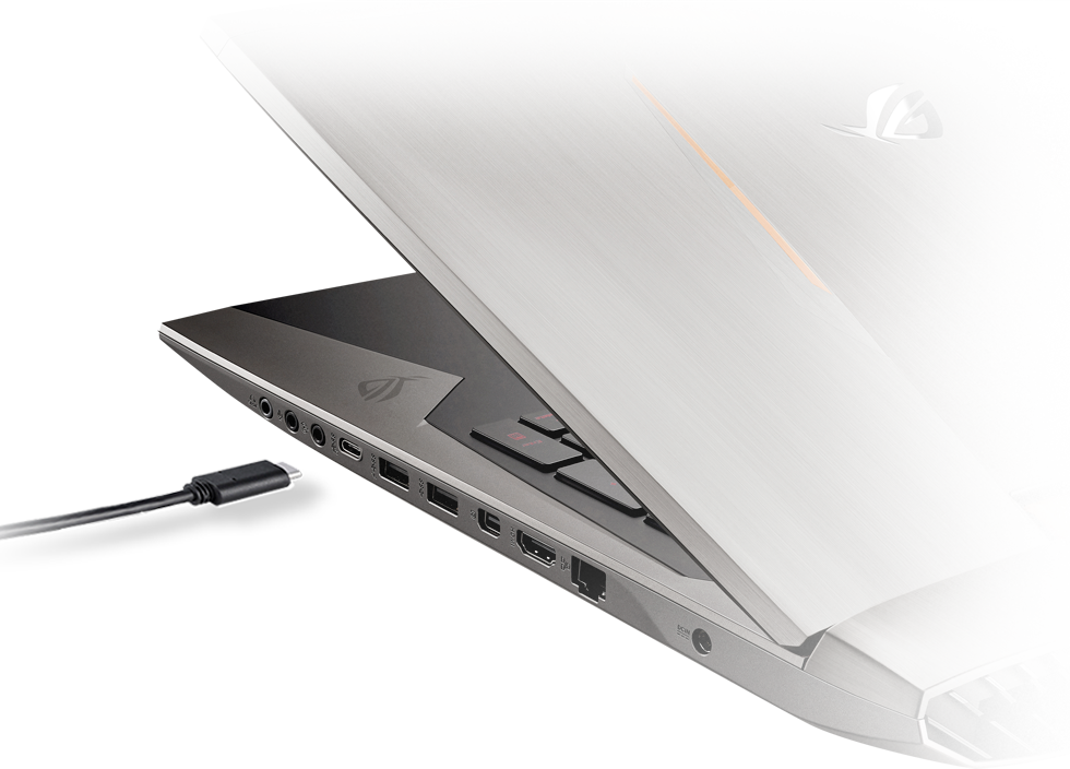 Herní notebook ASUS ROG G752VS šedý grey