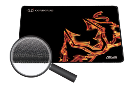 Herní podložka pod myš ASUS Cerberus Pad SPEED černá