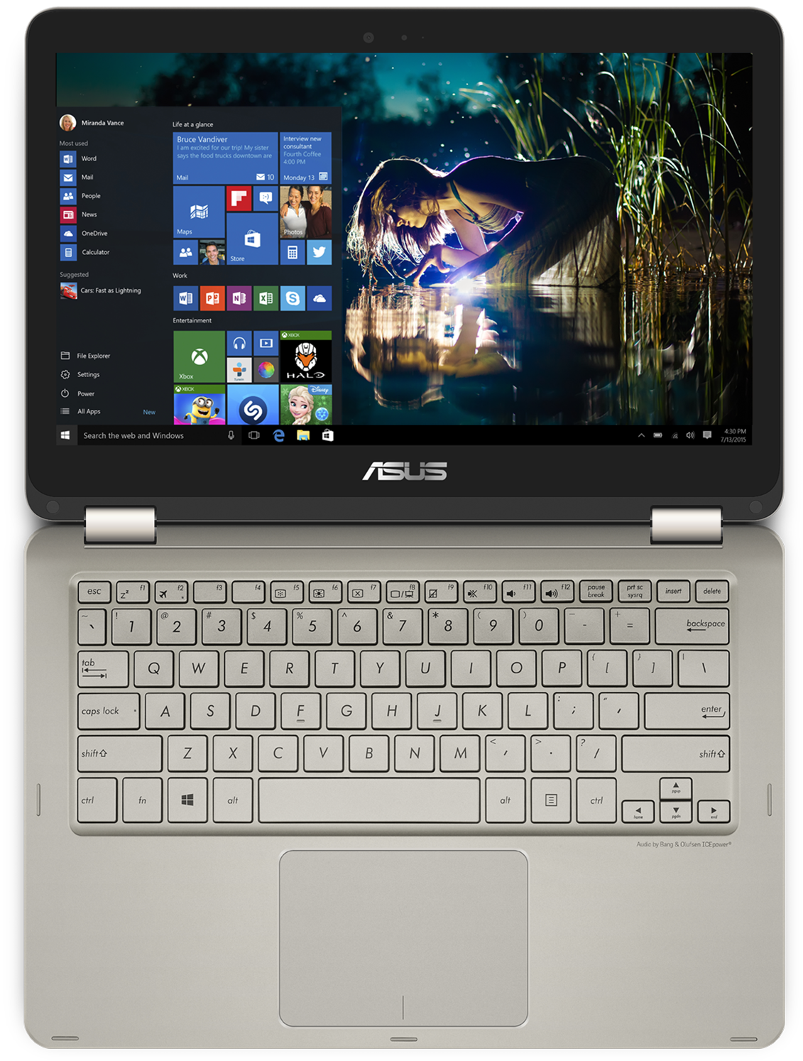 Notebook ASUS ZenBook UX360UAK černý black