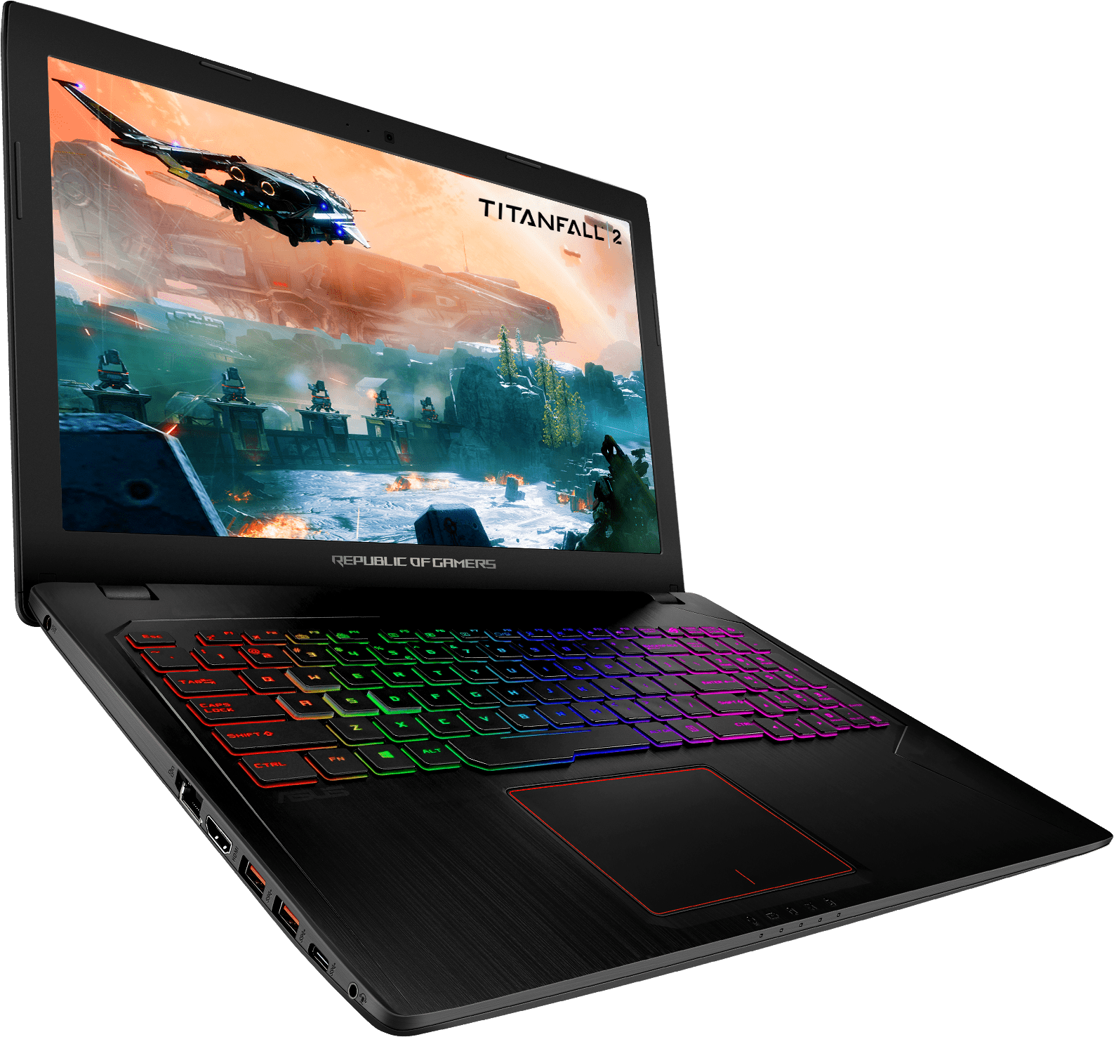 Herní notebook ASUS GL553VD černý black