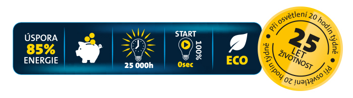 LED žárovka Tesla BL2709304PACK10