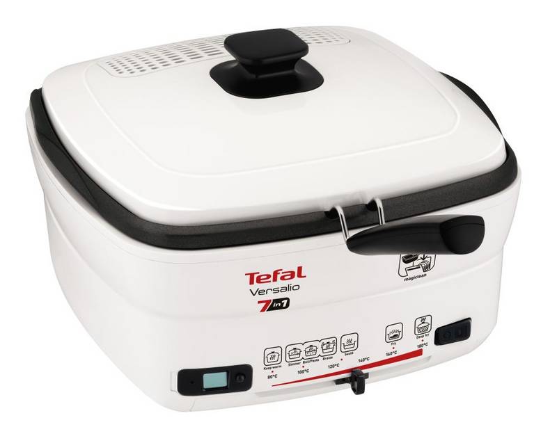 Fritéza TEFAL Versalio Deluxe 7v1 FR490070 bílá