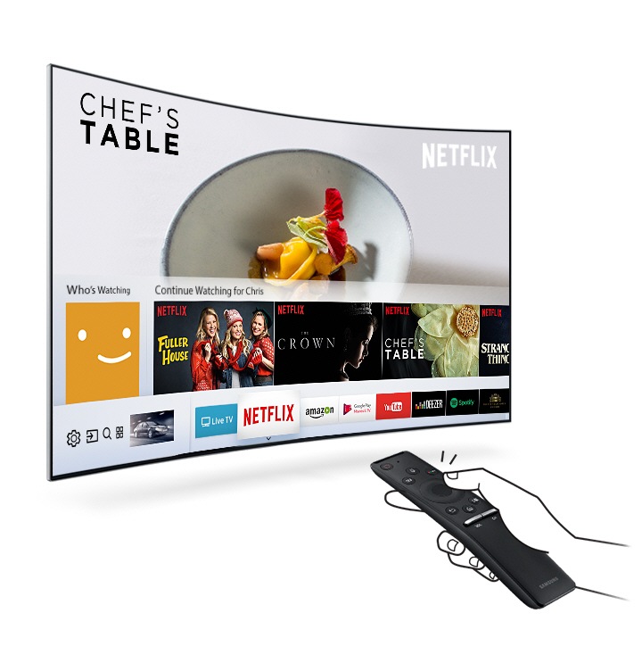 SMART 49 LED TV SAMSUNG UE49MU6502 černá black